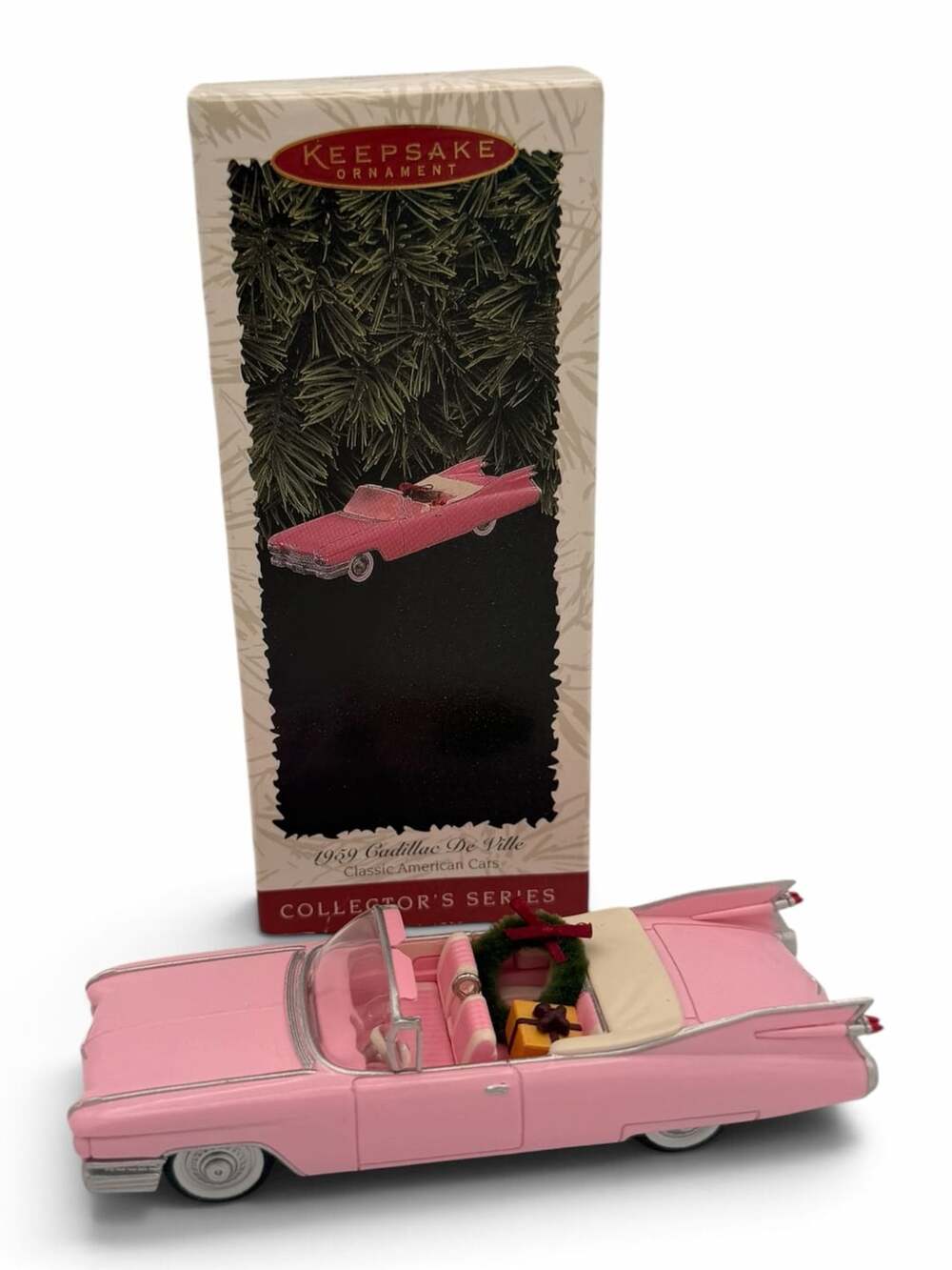 Hallmark 1959 Cadillac De Ville Keepsake Christmas Ornament 1996